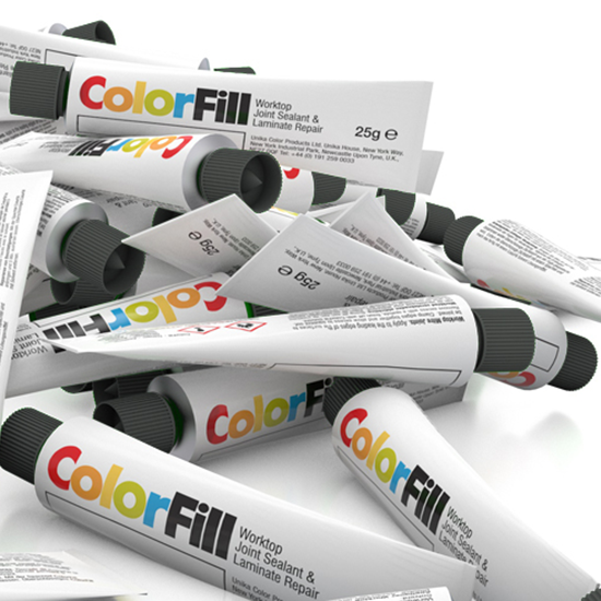 ColorFill reparationskit med 4 farver